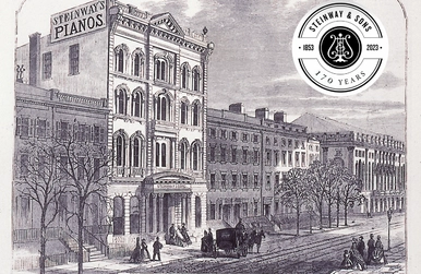 Steinway & Sons відзначає 170 років від дня заснування компанії!