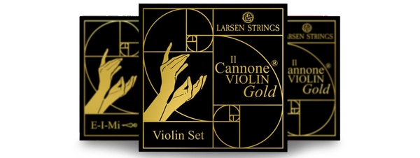 Нова світова прем'єра від Larsen Strings: струни для скрипки Il Cannone Gold