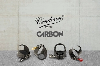 Представляємо нову серію унікально легких та міцних лігатур Vandoren Carbon