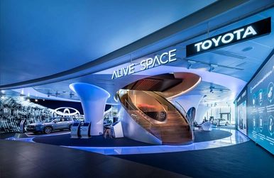 Профессиональные решения от HARMAN укомплектовали новый автоцентр Toyota Alive Space в Бангкоке