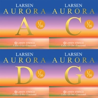 Комплект струн Larsen Aurora 1/16 для віолончелі  