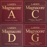 Комплект струн Larsen Magnacore (medium) 4/4 для віолончелі  