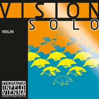 Комплект струн Thomastik Vision Solo 4/4 для скрипки (Ре-алюминий)  