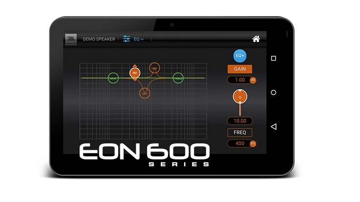 JBL EON Connect - приложение на iOS / Android для управления EON615, EON610, EON612, EON618S