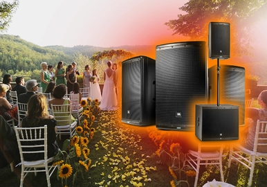Музичне обладнання для весілля: JBL EON600