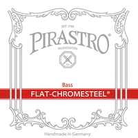 Комплект струн Pirastro Flat-Chromesteel Solo 3/4 для контрабаса