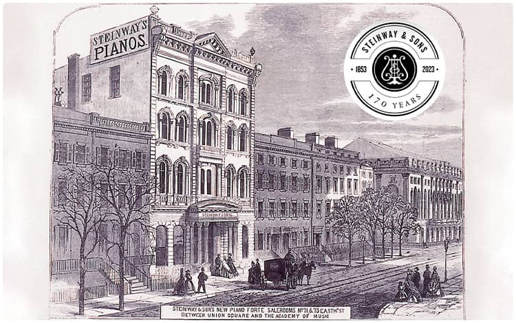 Роялі та піаніно Steinway & Sons – історія та інновації.