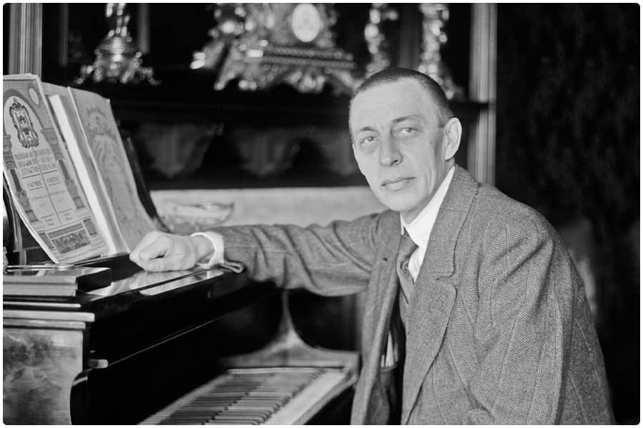 Sergei Rachmaninoff.