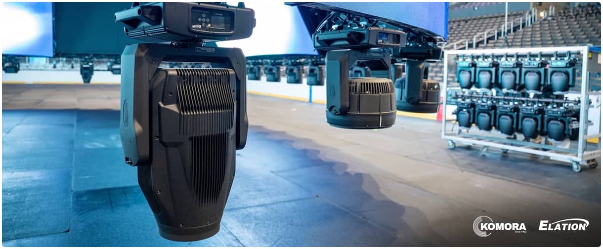 Світлові прожектори Elation Proteus модернізували Crypto.com Arena.