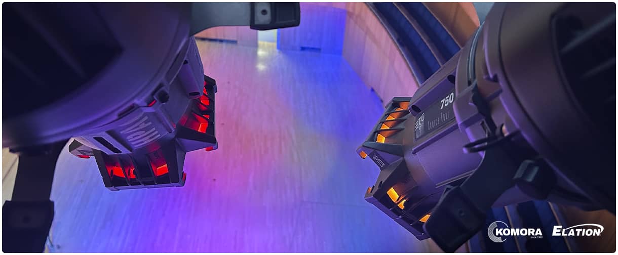 Сценічне освітлення Elation KL CORE IP для Центру виконавських мистецтв Холланд (Омаха, штат Небраска, США)