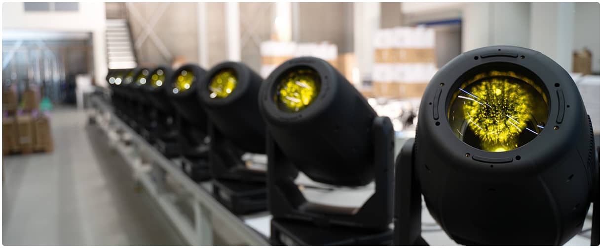 Elation Paragon Series Lighting Fixtures.
