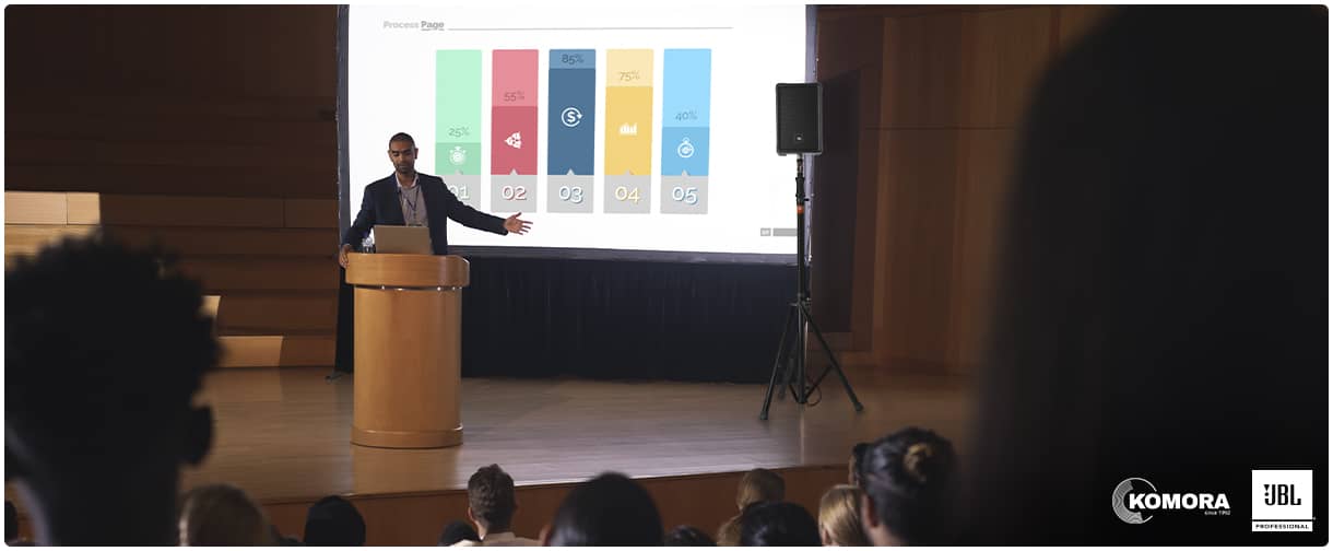 Колонка JBL з функцією дакінгу.