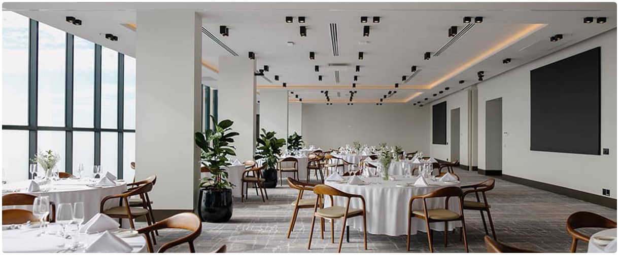Акустика JBL для отеля Crowne Plaza Adelaide Mawson Lakes.