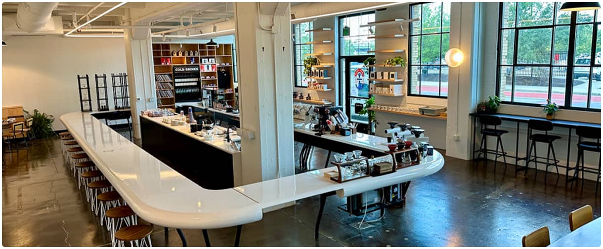 The Barista Parlor Coffee Shop.