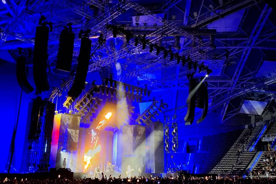Lenny Kravitz's Blue Electric Light Tour.