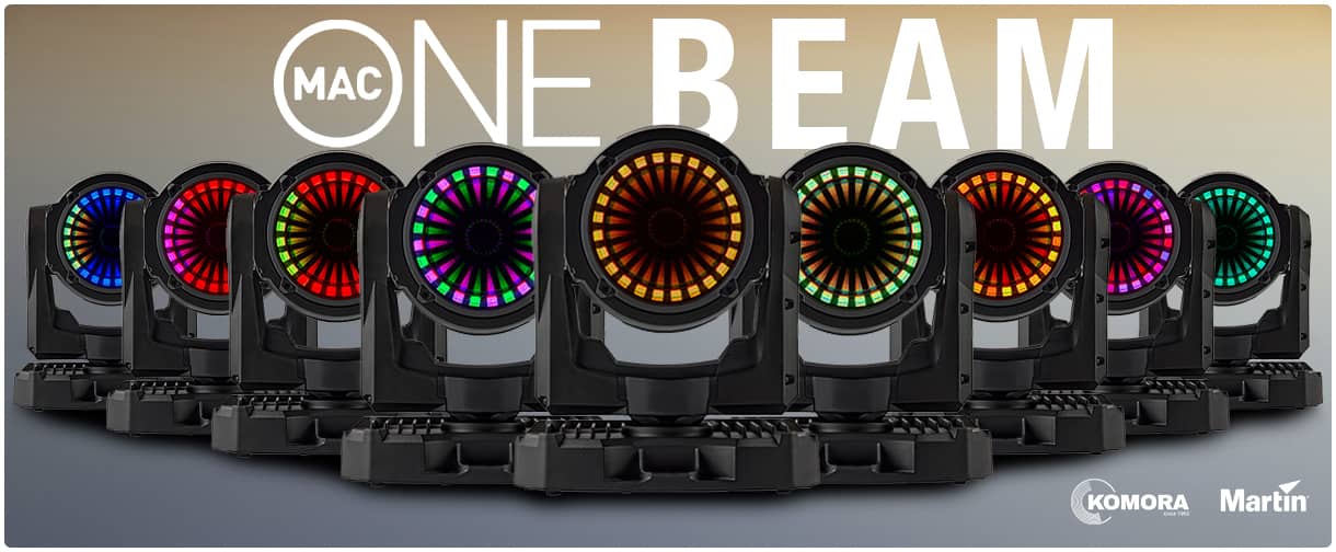 Світловий прилад Martin MAC One Beam.