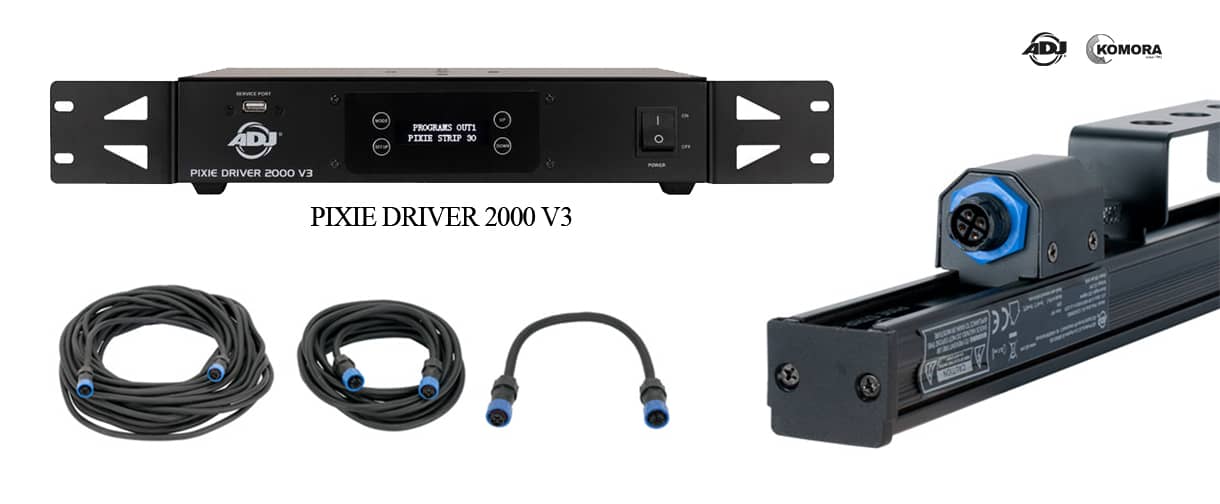 ADJ Pixie Driver 2000 V3 + access
