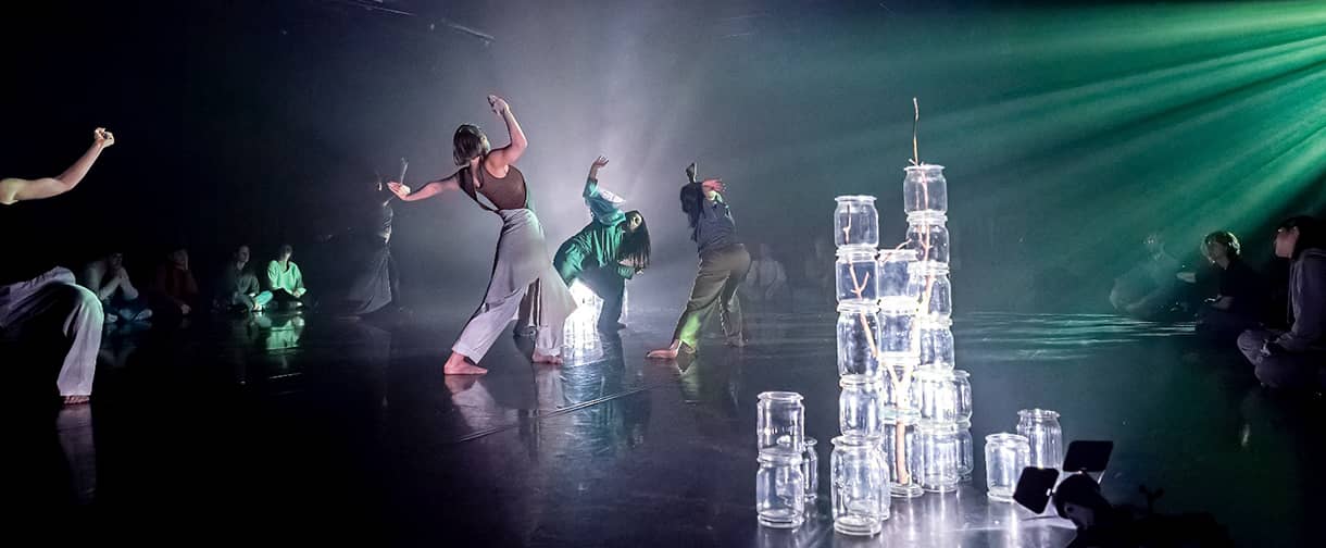 A stage of the Royal Concervatory of Antwerp.