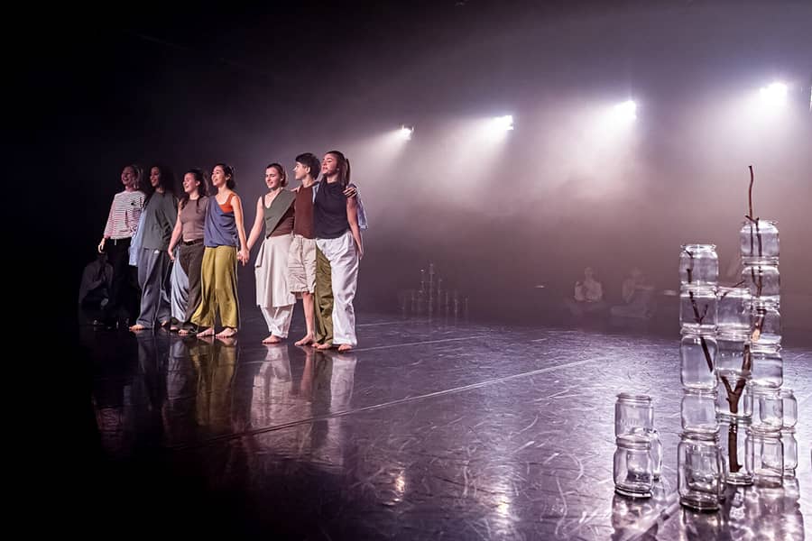 A stage of the Royal Conservatory of Antwerp.