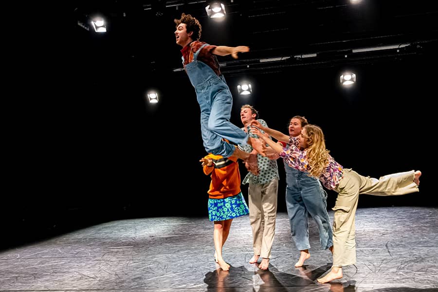 A stage of the Royal Conservatory of Antwerp.