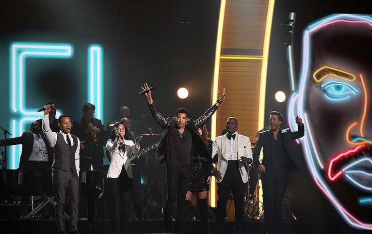 John Legend, Demi Lovato, Luke Bryan, Tyrese and Meghan Trainor